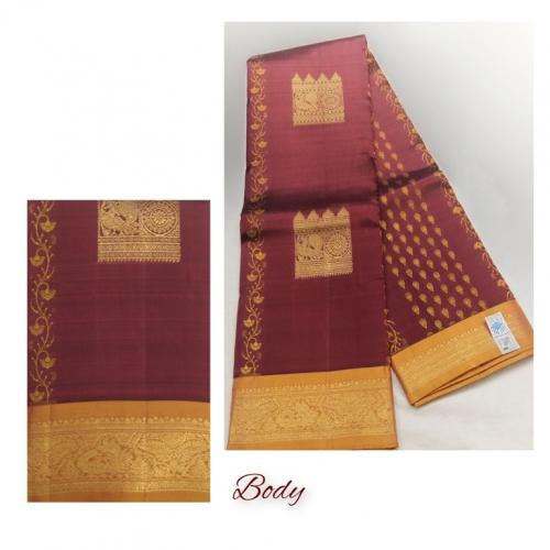 SAREES KPM SILK WITH BLOUSE