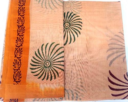 SALEM BLOCK PRINT COTTON SAREES