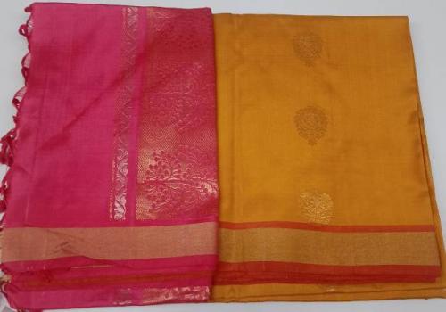 SOFT SILK SAREE WITH BLOUSE