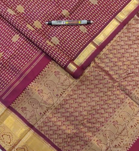 SAREES KPM SILK WITH BLOUSE