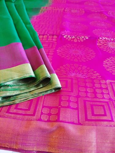 SOFT SILK SAREE WITH BLOUSE