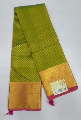 ARNI SILK HALF FINE ZARI SAREE WITH BLOUSE