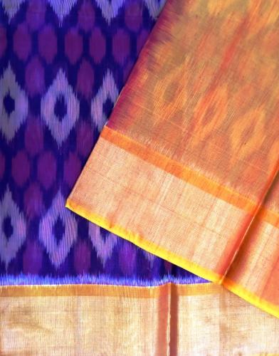 COTTON X KORA SILK TIE DYE SAREES CHINNLAPATTI