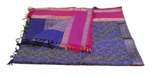 PMK 1000 BUTTA SILK COT SAREES