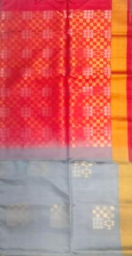 SOFT SILK SAREE WITH BLOUSE