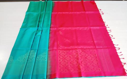 SOFT SILK SAREE WITH BLOUSE