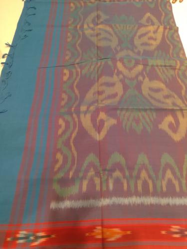 PONNAI TIE DYE SAREE WITH BLOUSE