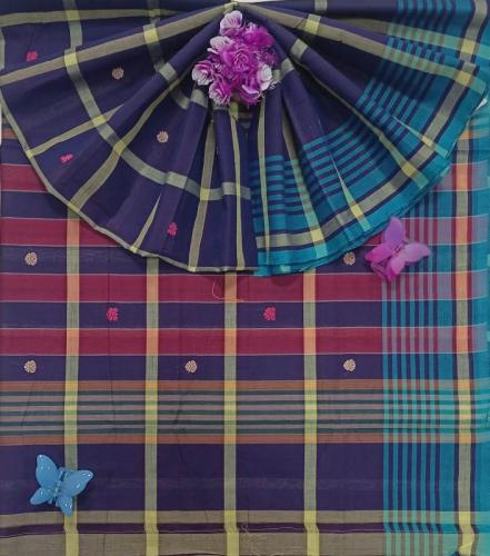 ARUPPUKOTTAI 60S COTTON SAREES 550 MTS
