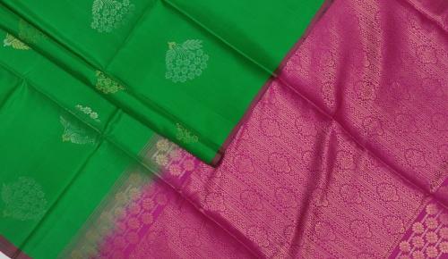 SOFT SILK SAREE WITH BLOUSE