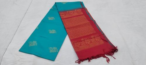 SOFT SILK SAREE WITH BLOUSE