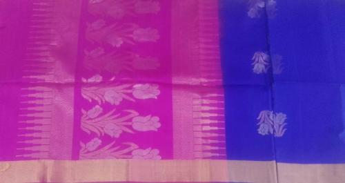 SOFT SILK SAREE WITH BLOUSE