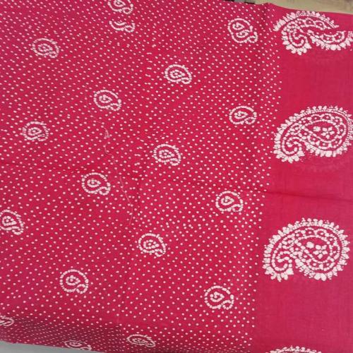 PL COTTON SAREES WITH WAX DOT PRINT DESIGNS