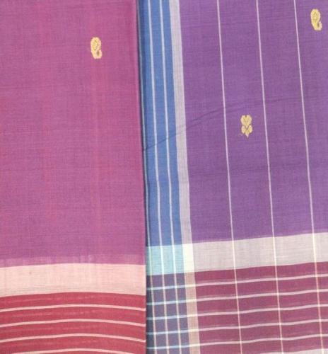 ARUPPUKOTTAI 60S COTTON SAREES WITH BLOUSE