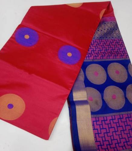 SOFT SILK SAREE WITH BLOUSE