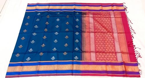 SOFT SILK SAREE WITH BLOUSE