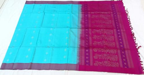 SOFT SILK SAREE WITH BLOUSE