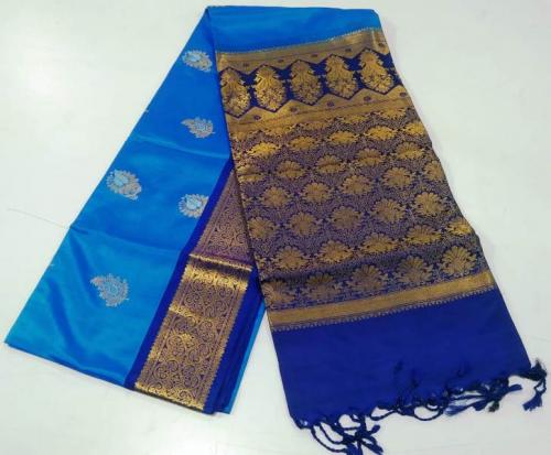 SOFT SILK SAREE WITH BLOUSE