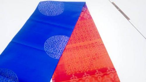 SOFT SILK SAREE WITH BLOUSE