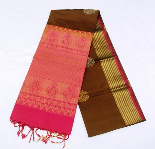 SOFT SILK SAREE WITH BLOUSE