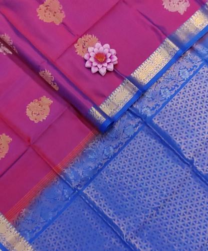 SOFT SILK SAREE WITH BLOUSE