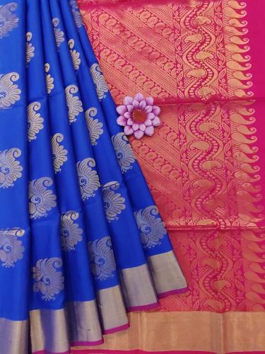 SOFT SILK SAREE WITH BLOUSE