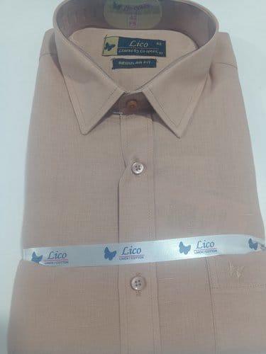PL COTTONX LINEN DYED READYMADE SHIRT 42 FS