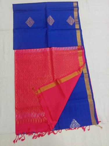 SOFT SILK SAREE WITH BLOUSE