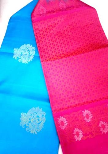 SOFT SILK SAREE WITH BLOUSE