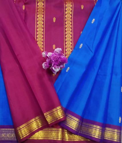 SALEM SILK SAREE WITH BLOUSE