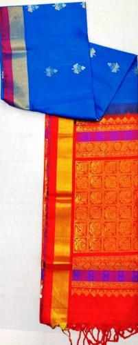 SOFT SILK SAREE WITH BLOUSE