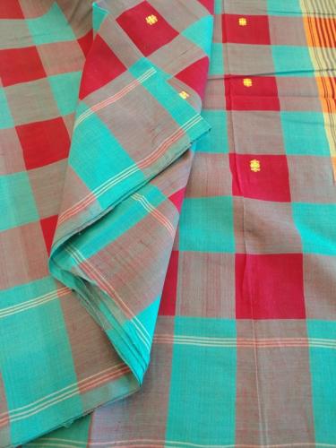 ARUPPUKOTTAI 60S COTTON SAREES WITH BLOUSE