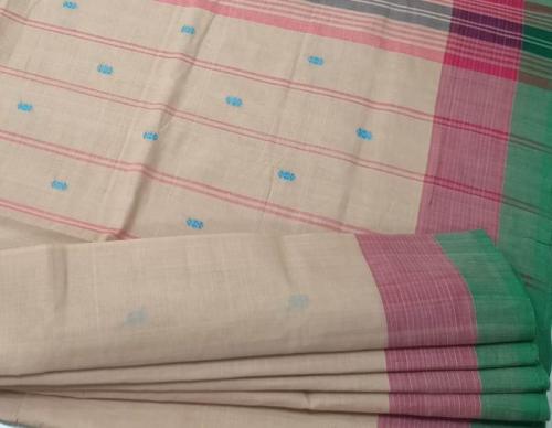 ARUPPUKOTTAI 60S COTTON SAREES WITH BLOUSE