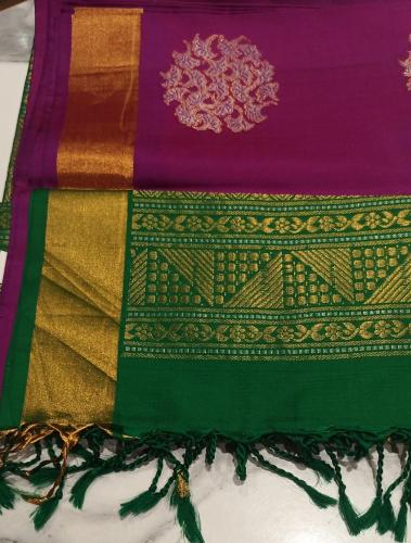 SOFT SILK SAREE WITH BLOUSE