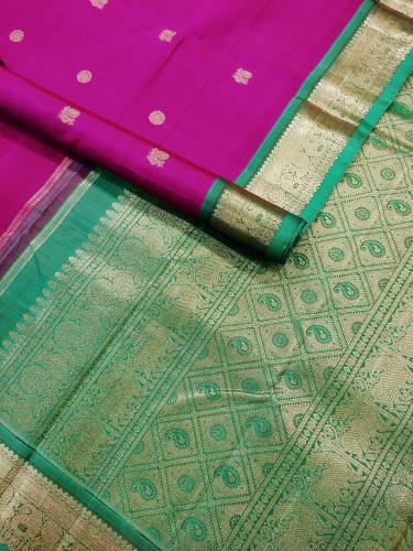 SAREES KPM SILK WITH BLOUSE