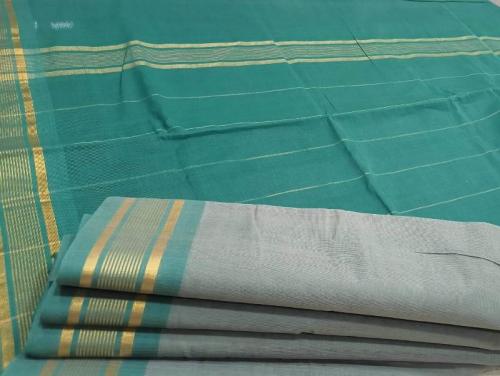 MANAMEDU COTTON SAREES WITH BLOUSE