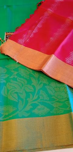 SOFT SILK SAREE WITH BLOUSE