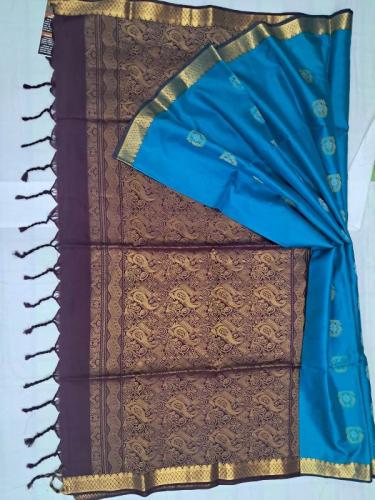 SOFT SILK SAREE WITH BLOUSE