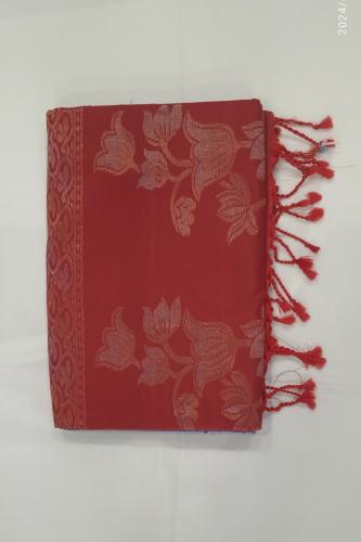 SOFT SILK SAREE WITH BLOUSE