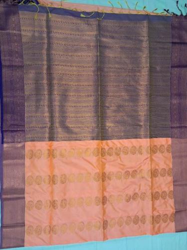 PL Polyester Big Butta Softee saree Jacquard