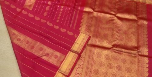 SAREES KPM SILK WITH BLOUSE