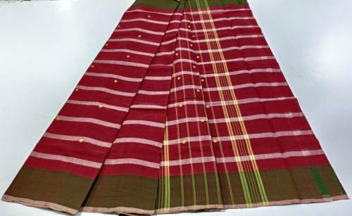 ARUPPUKOTTAI 60S COTTON SAREES WITH BLOUSE