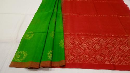 SOFT SILK SAREE WITH BLOUSE