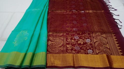 SOFT SILK SAREE WITH BLOUSE