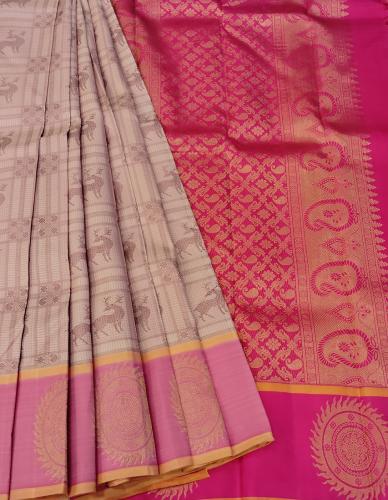 SAREES KPM SILK WITH BLOUSE