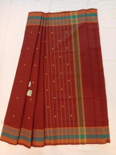 ARUPPUKOTTAI 60S COTTON SAREES 550 MTS