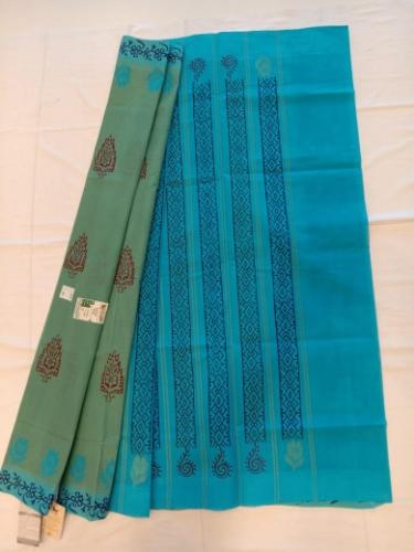 SALEM BLOCK PRINT COTTON SAREES