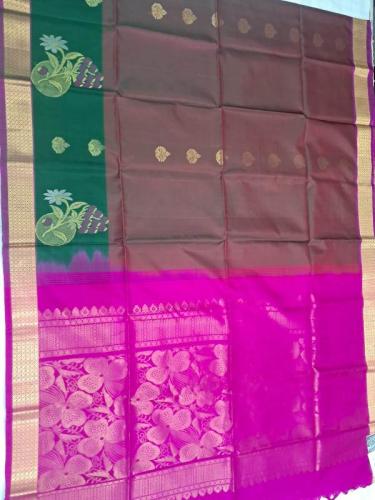 SOFT SILK SAREE WITH BLOUSE