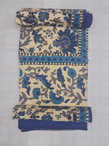 BEDSHEET JAIPUR PRINTED 72X100 2 PILLOW COVER