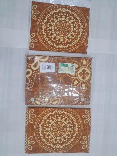 BEDSHEET BARMER PRINTED 90X108 2 PILLOW COVER