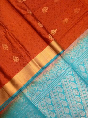 SOFT SILK SAREE WITH BLOUSE